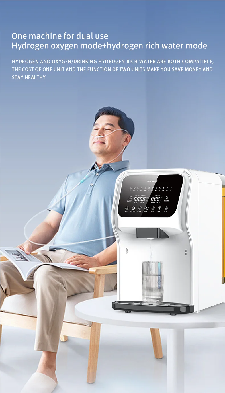 Hydrogen inhalation machine Smart hydrogen rich water machine
