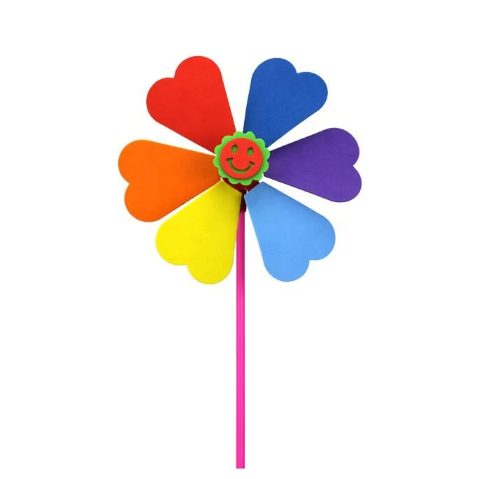 DIY эва искусство ручной работы Вечеринка ветряная мельница Спиннер украшение детские игрушки