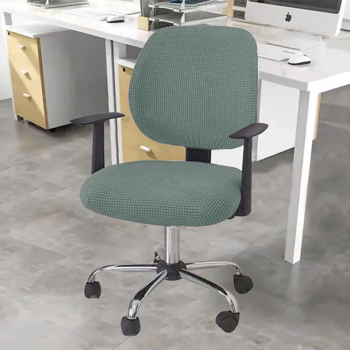 Wholesale Simple Split Elastic dust-proof Universal office spandex chair cover
