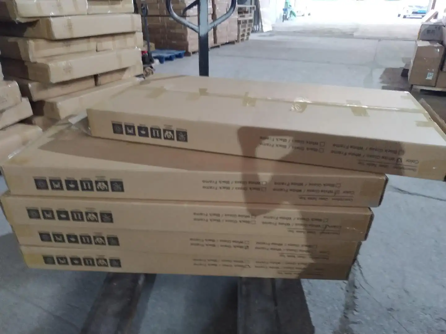  Игровой стол из углеродного волокна MDF Настольный черный металлический каркас компьютерный ПК Профессиональные Компьютерные аксессуары