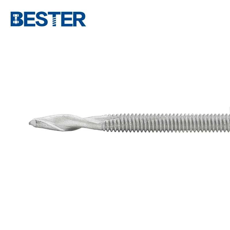 New design stainless steel carbon steel metal hex washer head Spiral Point Self drilling Screws