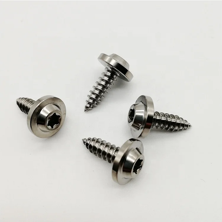 Torx Self Tapping Screw M5*15 Titanium 4.51g/cm3 Inch,metric Polishing ISO9001:2015 CN;SHA 100 GR5 Titanium,tianium Alloy