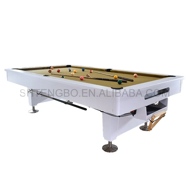 Newest fashion design professional 7ft 8ft 9ft pool table  multiple function pingpong table two in one billiard table
