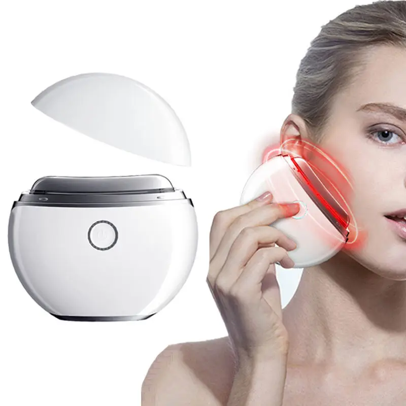 Best Selling Products 2023 Neck Face Beauty Device Rf Ems Led Anti-wrinkle Anti-aging Electric Microcurrent Face Massage Lifting