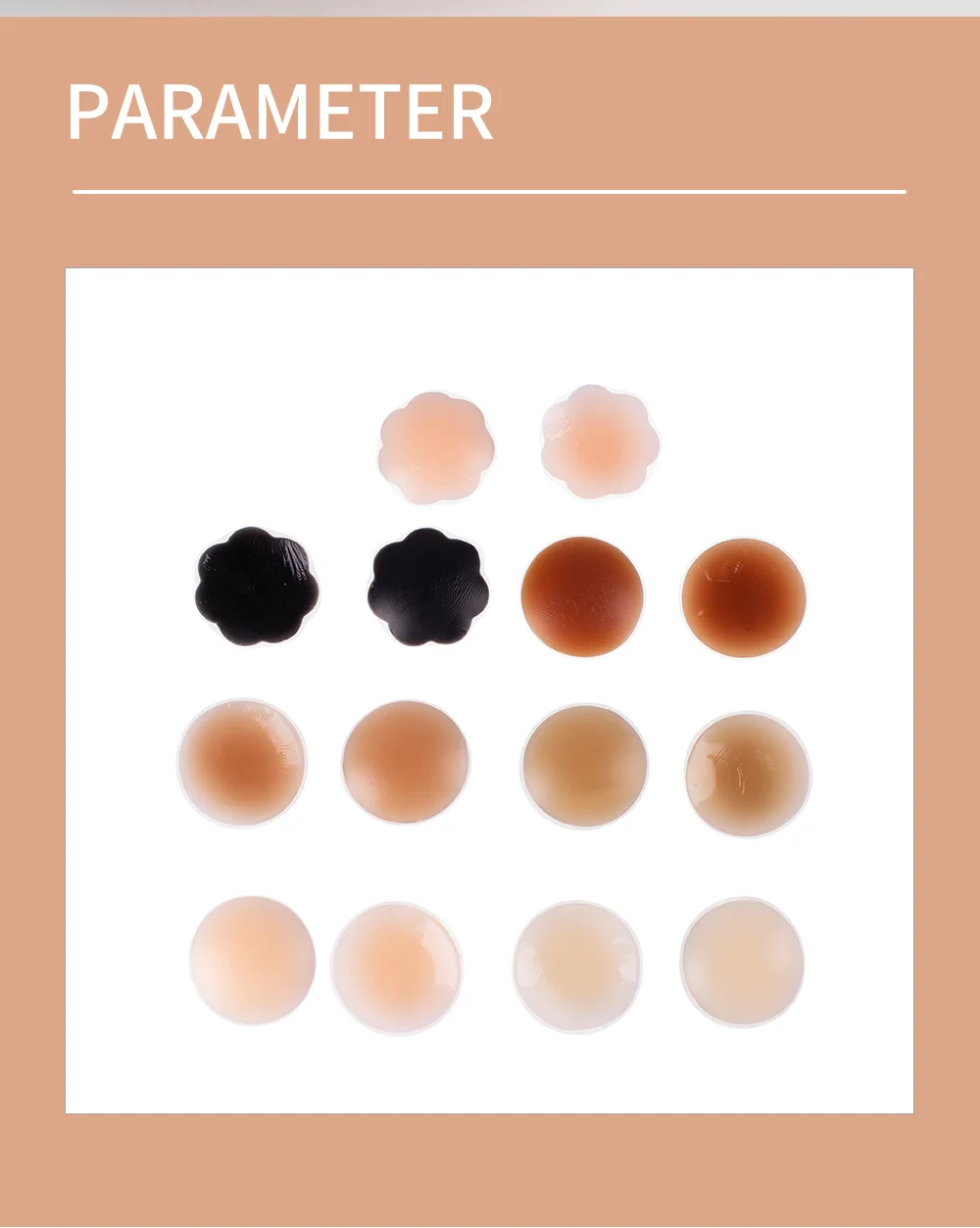 Новая женская силиконовая лента для сосков, накладки на соски