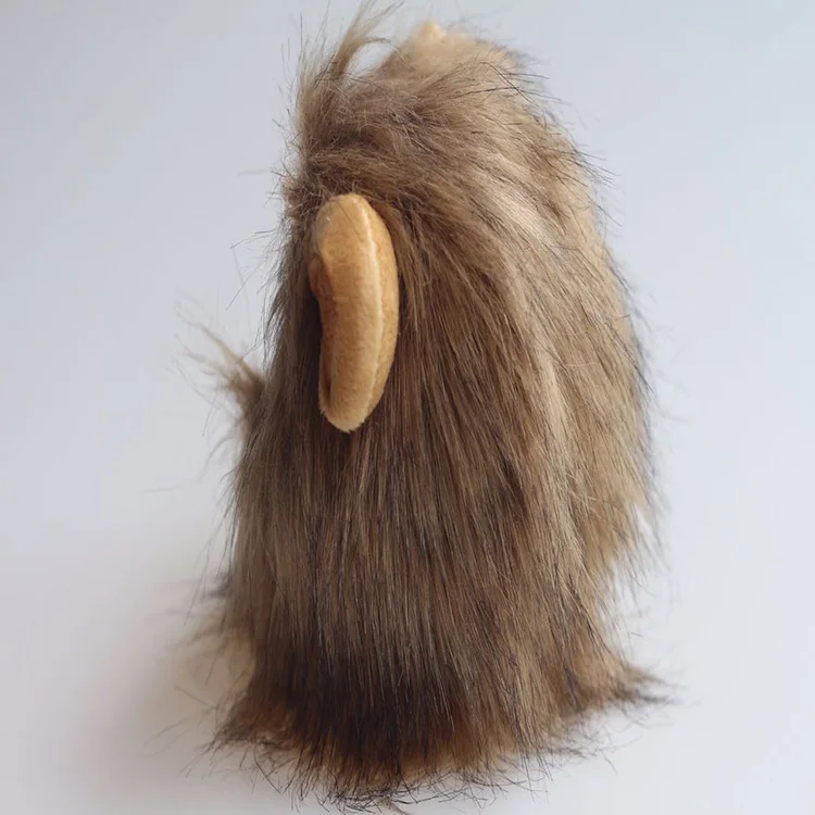 Cute Lion Mane Cat Wig Pet Small Dog Cats Costume Lion Mane Wig Cap Hat for Cat Dogs Fancy Costume Cosplay Toy Pet Supplies