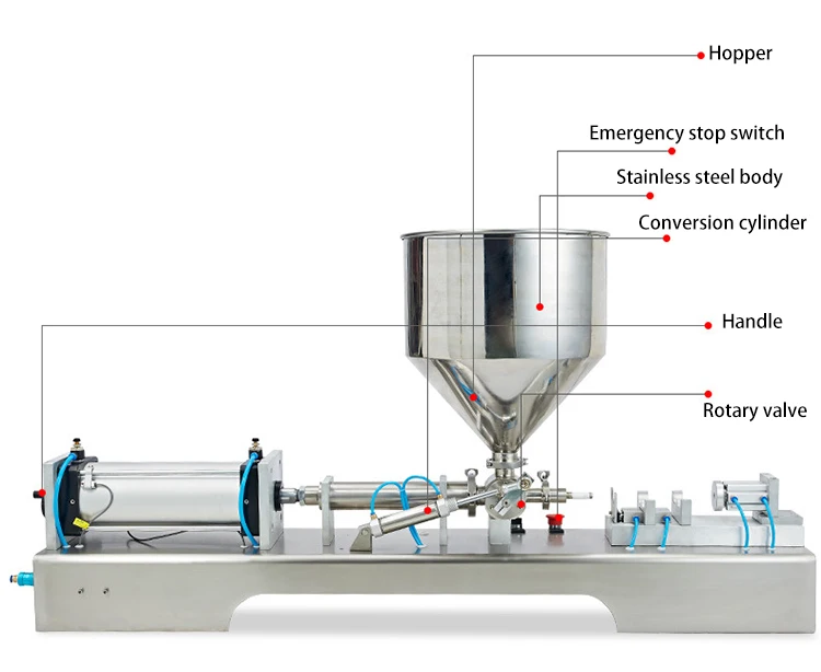 Good quality sealant filling machine ink double-component cylinder true porcelain