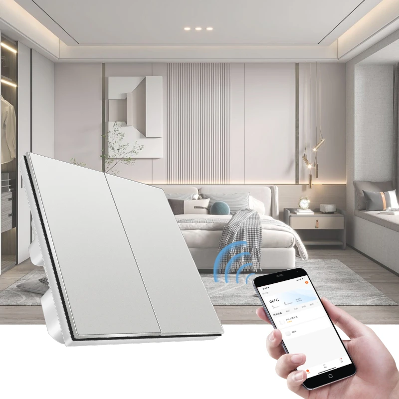 Best Recommends Scene Linkage Control Smart Switch Wifi Touch Smart Zigbee Switches In Home Or Office