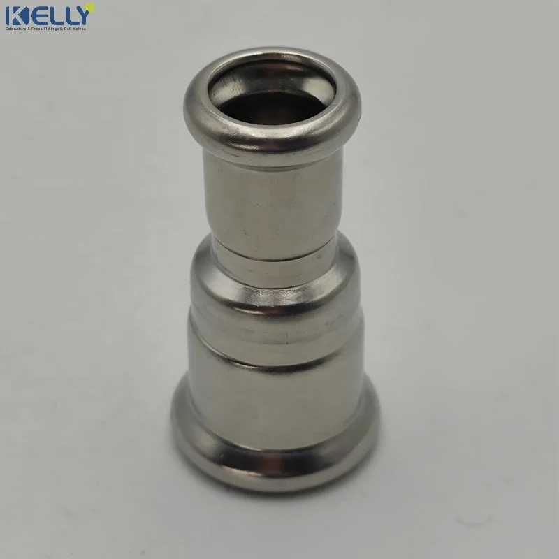 Нержавеющая сталь 304/316L DVGW M-профиль пресс Сантехнический фитинг крышка трубы