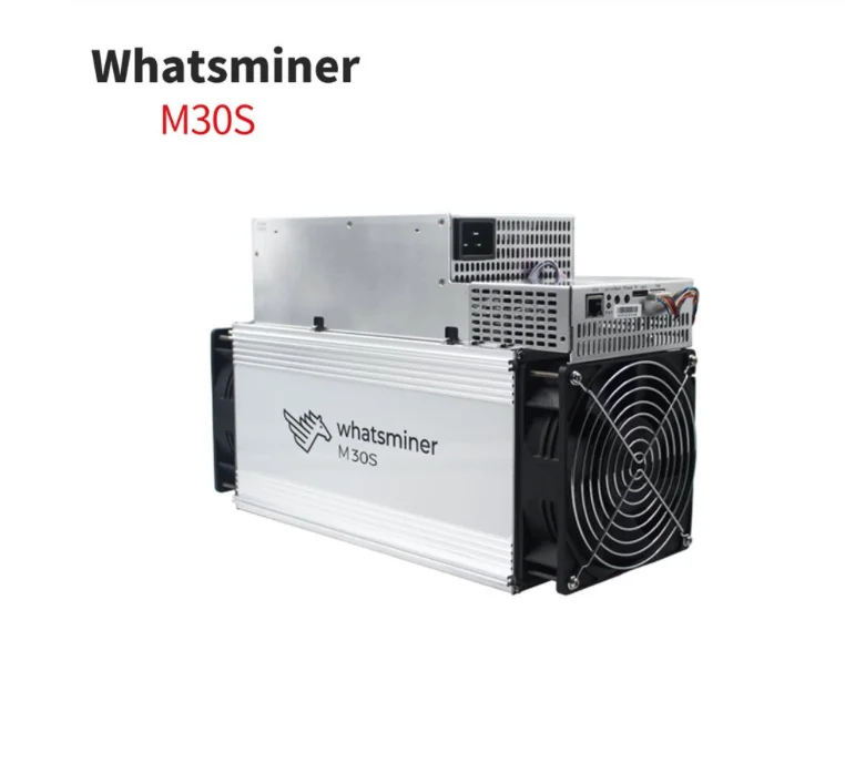 
Microbt Whatsminer M30s+100T Bitcoin Miner With PSU 