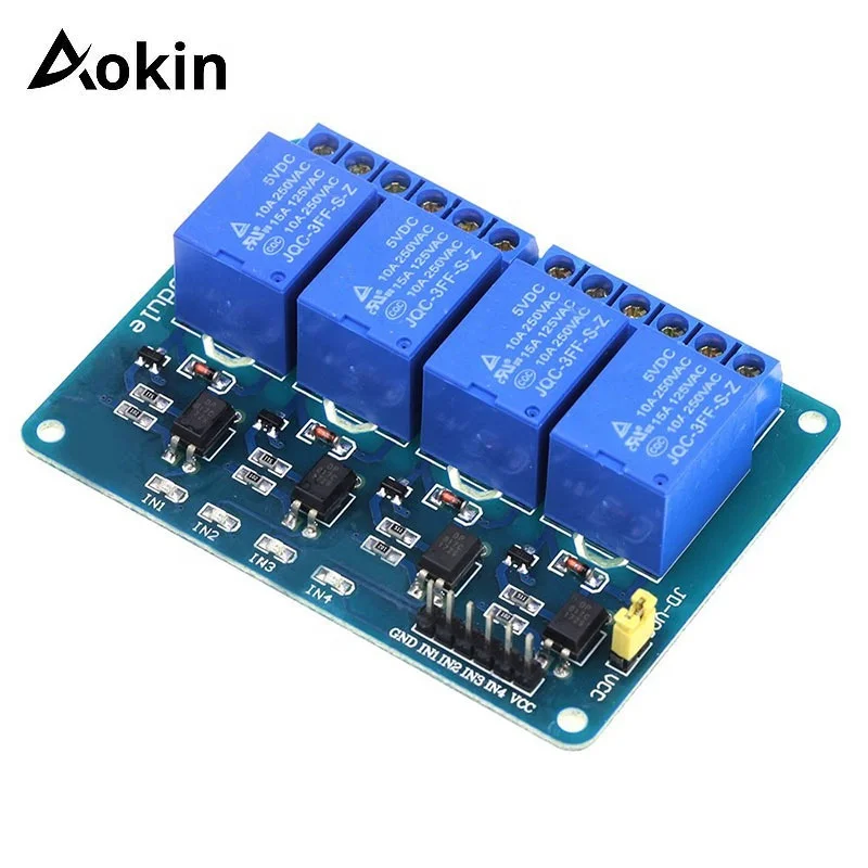  Модуль реле постоянного тока 5V1 2 4 8 16 каналов с оптроном низкоуровневая Расширительная плата триггера для arduino Raspberry