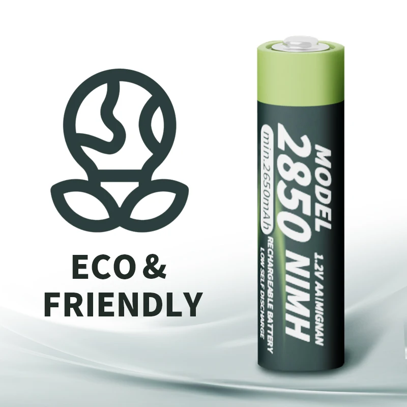 Germany Quality Ansmann Brand High Durable1.2v 2850mAh Rechargeable AA Nimh Rechargeable Battery for Toys Cars