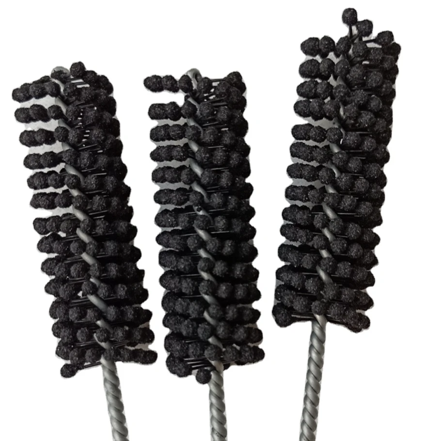 FUMAIT Polishing Cleaning Deburring  silicon carbide aluminum oxide tube brushes honing brushes for inner hole cleaning