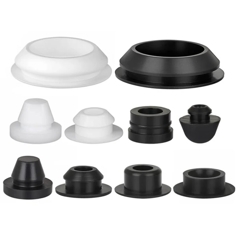 High temperature and environmental protection silicone hole plug slot T-plug