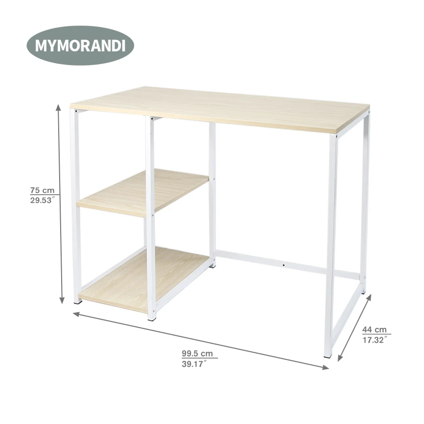 Multi-functional Modern Design 2 Tier Desktop Wooden Computer Table Desk for Home Office