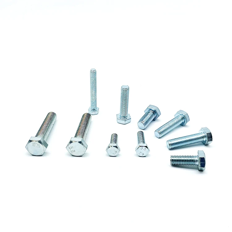 Din933 Stainless Fastener Full Thread Hexagonal Bolt 1/4 Din 933 Hex Head Bolt Manufacturer