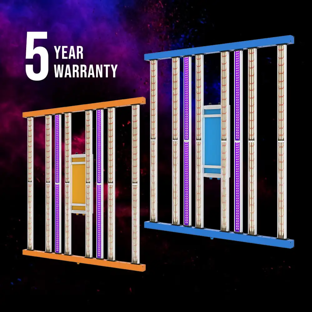 Samsung Profesional 10 bar 800w Luz Led Espectro Para Cultivo Lm301h Lm301b 630w 1000w Luces Cultivos De Interior Led Grow Light