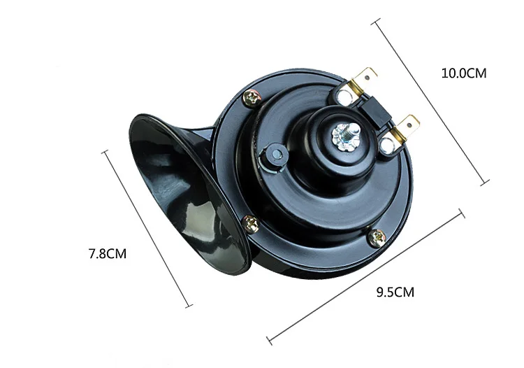 Motorcycle Snail Horn Super Loud Monophonic Accessories Electric Moped 12V48V60V