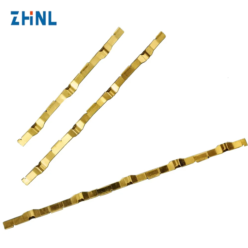 ZHNL Germany brass part of socket outlet extension earthing strip precision EU power socket brass electric stamping part