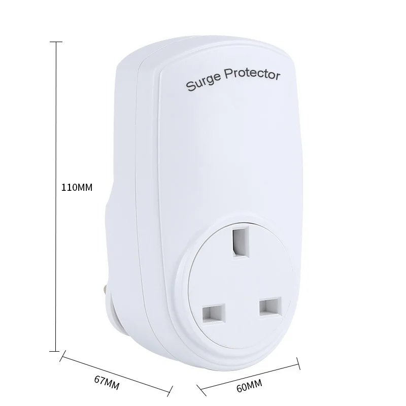 10A UK Voltage Protector Surge Protector Plug