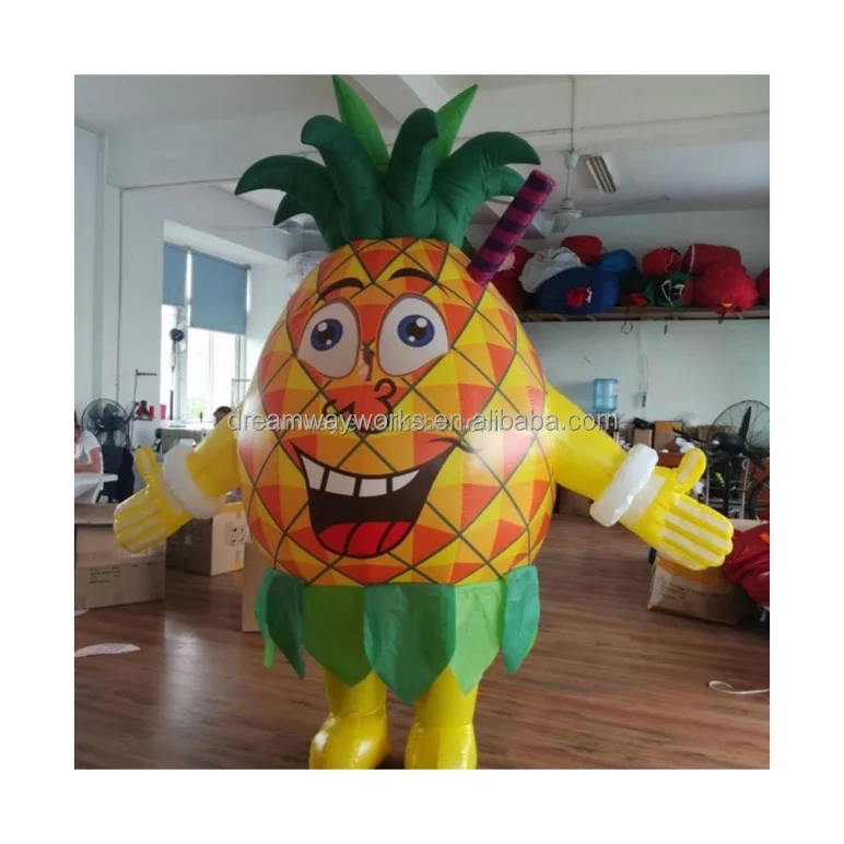 Custom Design inflatable fruit costume mascots for promotion