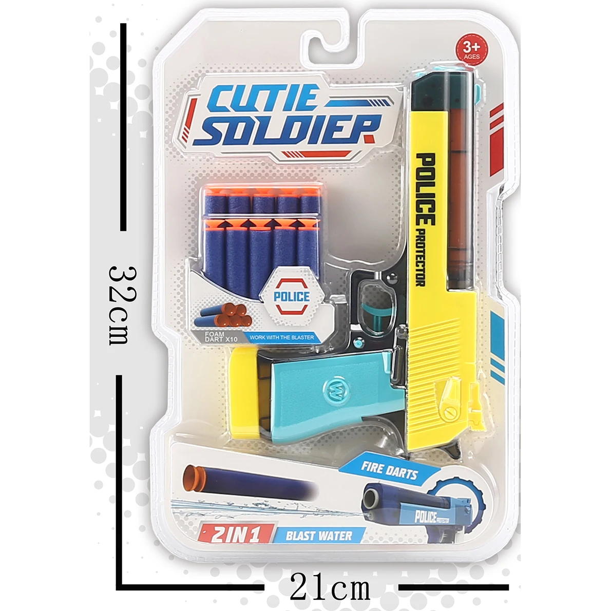 High Quality Safe Kids Soft Riffle Proof Foam Toy Plastic Air Soft Bullet Shooting Gun Toys