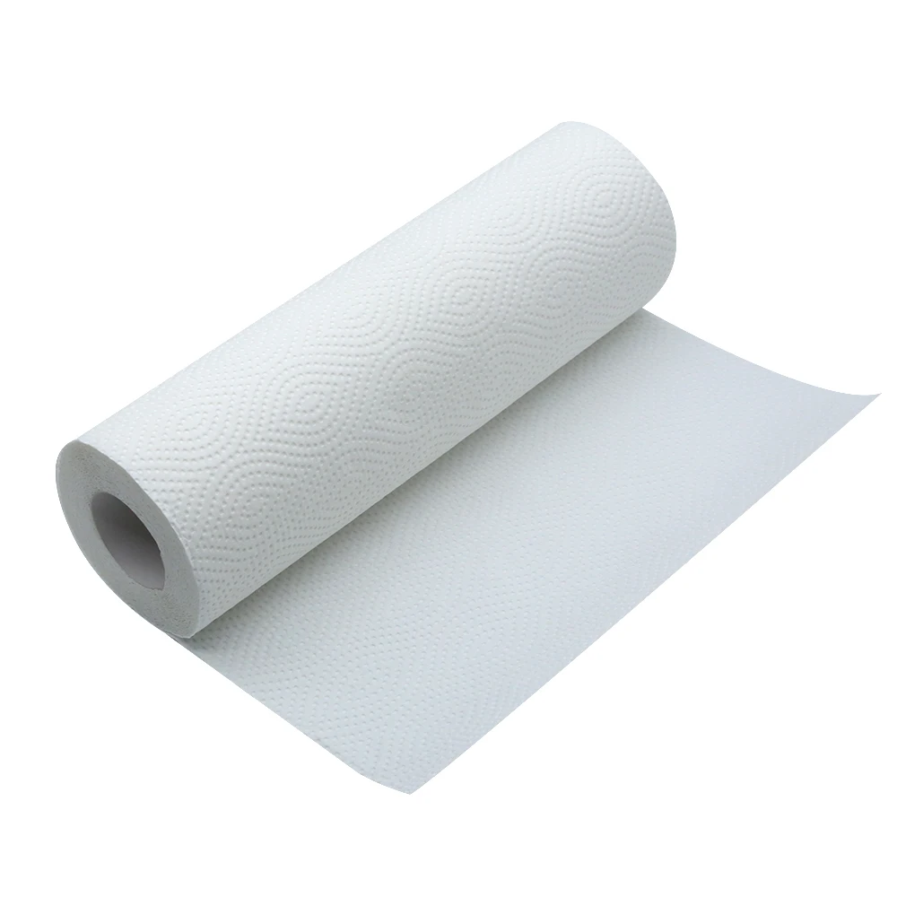 
High Quality Home Use Disposable Oil Cleaning Paper Best Sell 2 Ply 80 Sheets Reusable Paper Kitchen Roll Towel Hand Towel 