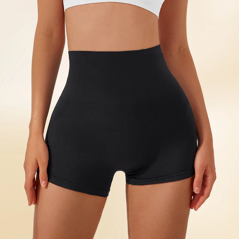 BOJIN High-waisted Hip-lifting Control Panties Women Seamless Slim Fit Pants Female High Elasticity Shapwear