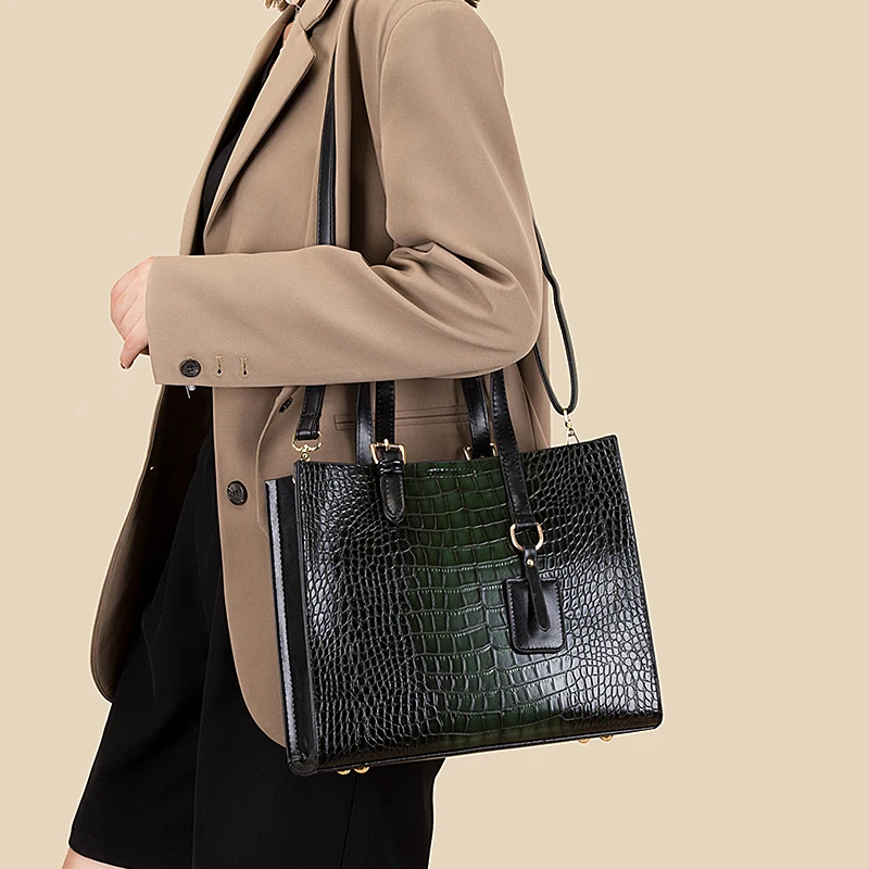 New popular Ladies bags high-capacity custom logo PU leather 3 in 1 set fashion shoulder bags women handbag