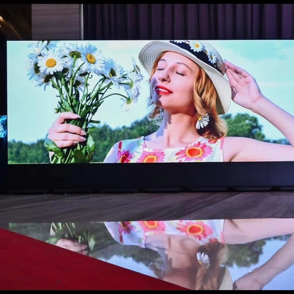 Mini COB LED micro displays P0.93 indoor 8K 3D wall video cabinet size 600mm*337.5mm Home Cinema Conference Meeting room screen