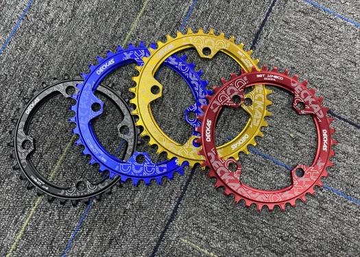 Deckas 104bcd Round oval bicycle Chainwheel 32/34/36/38T Crown plate for Mountain bicycle chainrng crankset