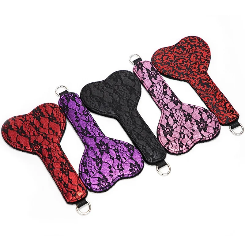 Leather Flirting Bondage SM Flog Spank Paddle Beat Submissive Slave BDSM Spanking Paddle