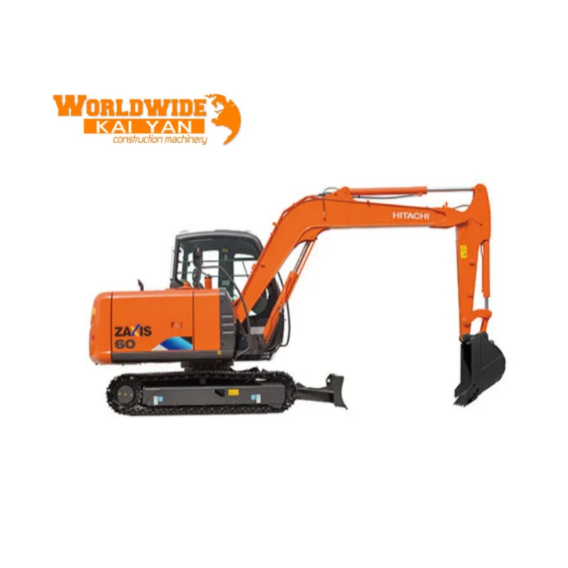 Японский оригинальный использованный hitachi zx60 маленький японский экскаватор