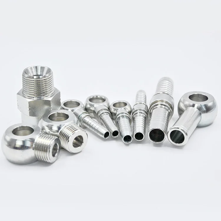 High Quality Stainless Steel Hydraulic Hose Fittings Banjo Fitting For Moto Hydraulic Crimping Hollow Hinged Pipe