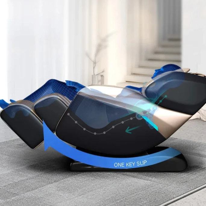 2023 OEM Best Selling Shiatsu Chair Ghe Massage Electric Foot Smart Chair Heat 3d 4D Zero Gravity Full Body Massage Chair Price