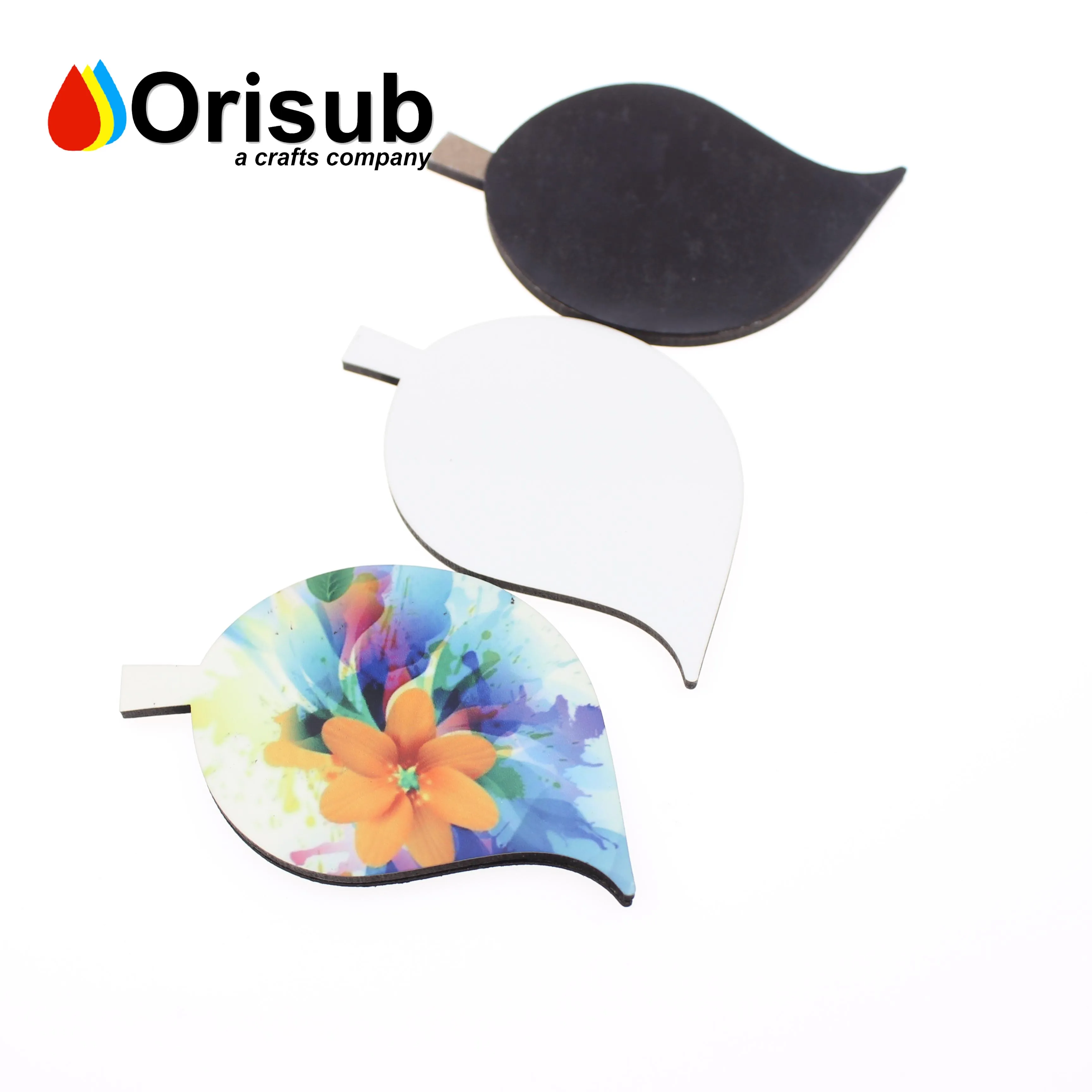 Blank wooden MDF sublimation magnet rectangular for heat press