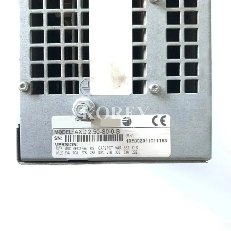 AC Servo Drive Amplifier Controller AXD 2.50-S0-0-B Fully Texted