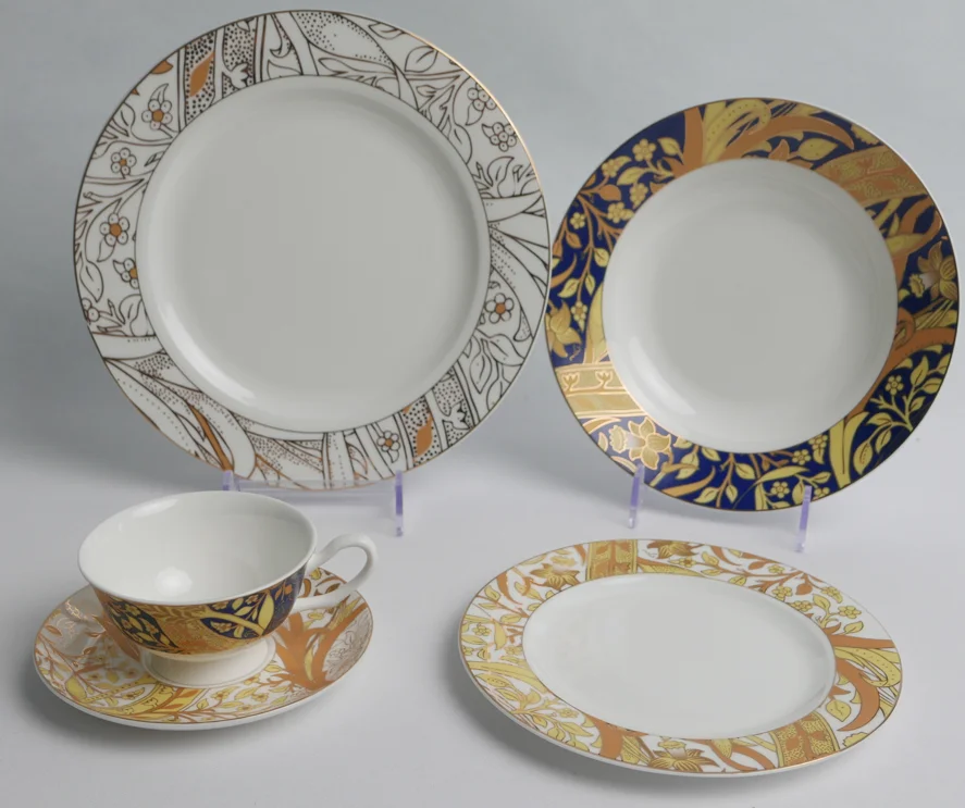 luxury fine bone china dinner set dinner plates bone china