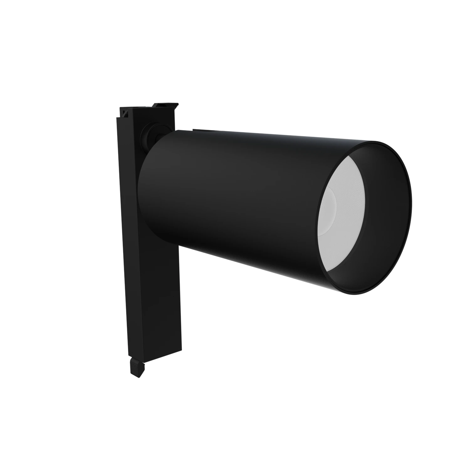 Hot sale Commercial project lighting hotel shop market black white surface mount recessed aluminum rail ceiling led track light