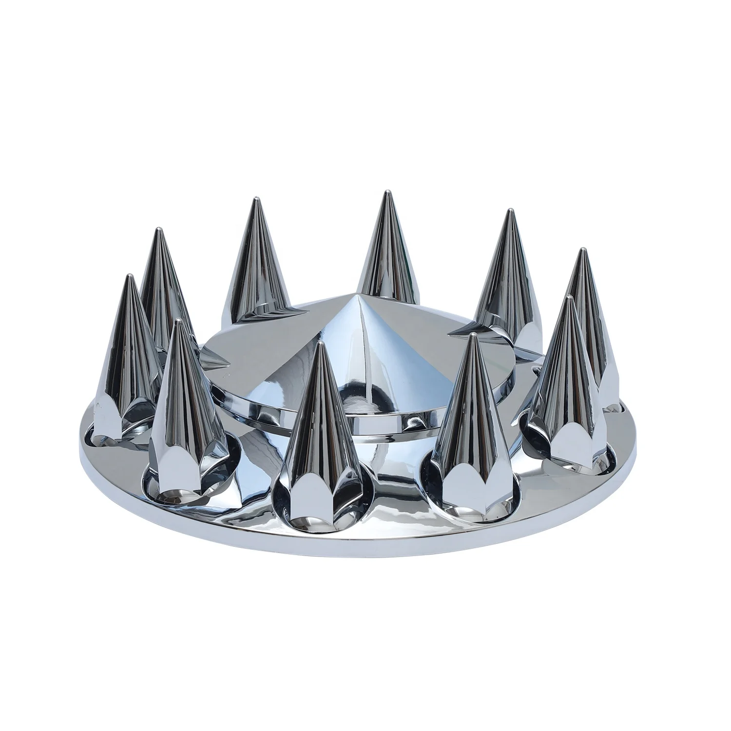 Ninetin truxpro шипами Хром ABS передний мост комплект чехлов колпаки с 10 шт. 33 мм резьба гайка крышки для грузовики