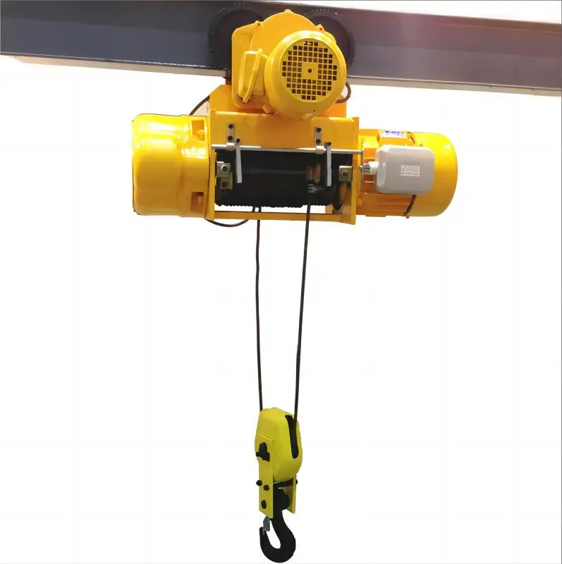 High Quality 1T 2T 3T 5T Electric Wire Rope Hoist Single Speed or Double Speed For Lifting Goods