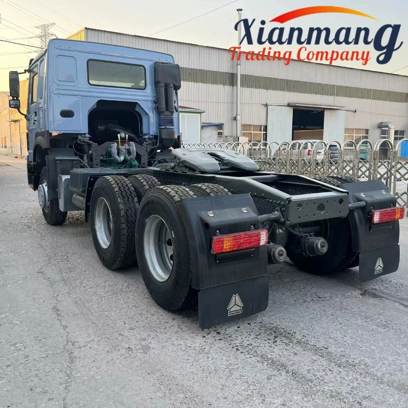 Used sinotruck 10 wheel truck head tractor truck 371 375 400 420HPAll wheel drive howo 4x4 tractor truck for sale
