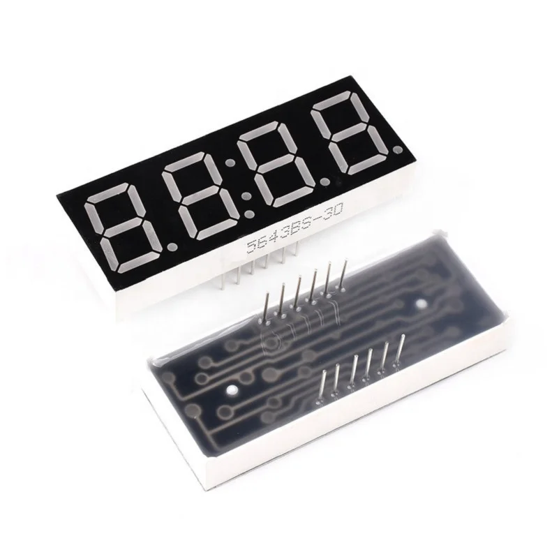 0.36 Inch 1 2 3 4 Digit Digital Tube 7 Segment Led Display Red White Blue