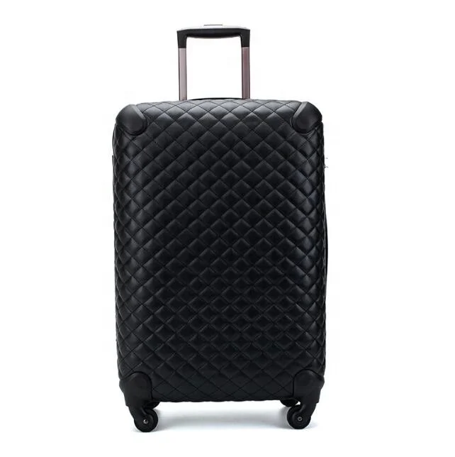 PU PP traveling suitcase travel luggage trolley bags sets with TSA lock