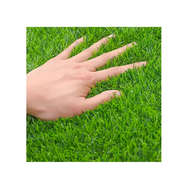 Malaysia Wholesales Artificial Grass 30mm Green and Yellow Outdoor Synthetic Grass