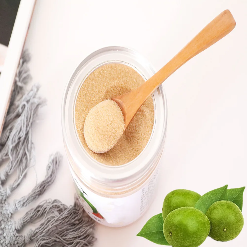 Поставка с завода HACCP, заменитель сахара Lakanto, золотой подсластитель monkfruit/Золотой Фруктовый Сахар monk/коричневый сахар monkfruit