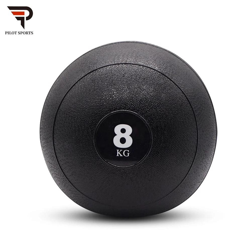 PILOT SPORTS Different Weight Eco Friendly Fitness Custom Color Textured Rubber Weight Medicine Ball Slam Ball