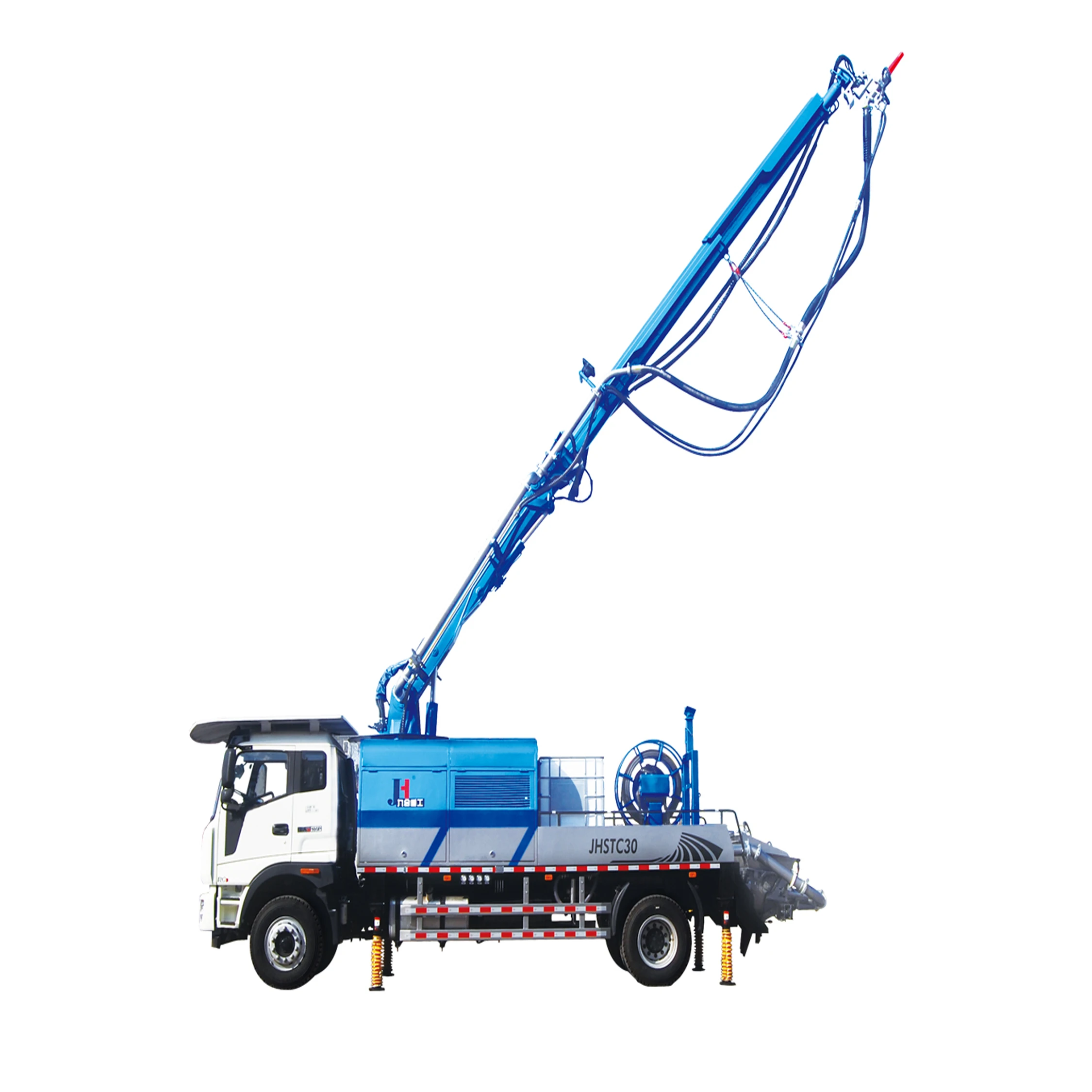 Factory price! JHSTC30 Concrete shotcrete truck robotic shotcrete truck concrete shot robotic manipulator
