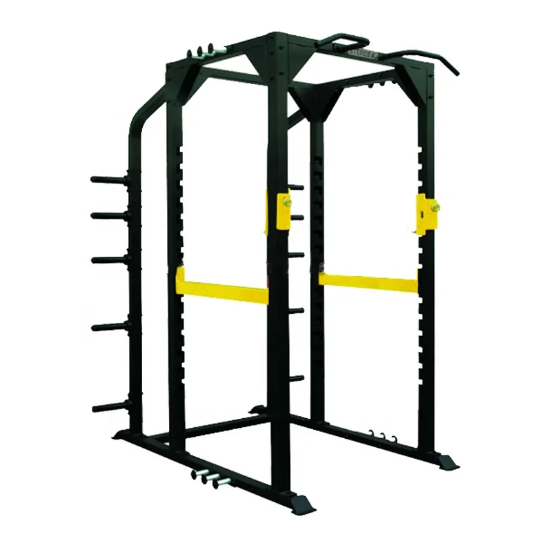 Тренажер smith strength для тренажерного зала, стойка для приседаний, сверхмощная Регулируемая многофункциональная стойка jaula sentadilla