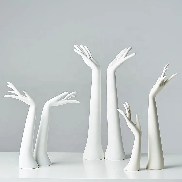 H-26, хит продаж, модное ювелирное изделие, дисплей белый манекен руки манекен дисплей юверирной изделии